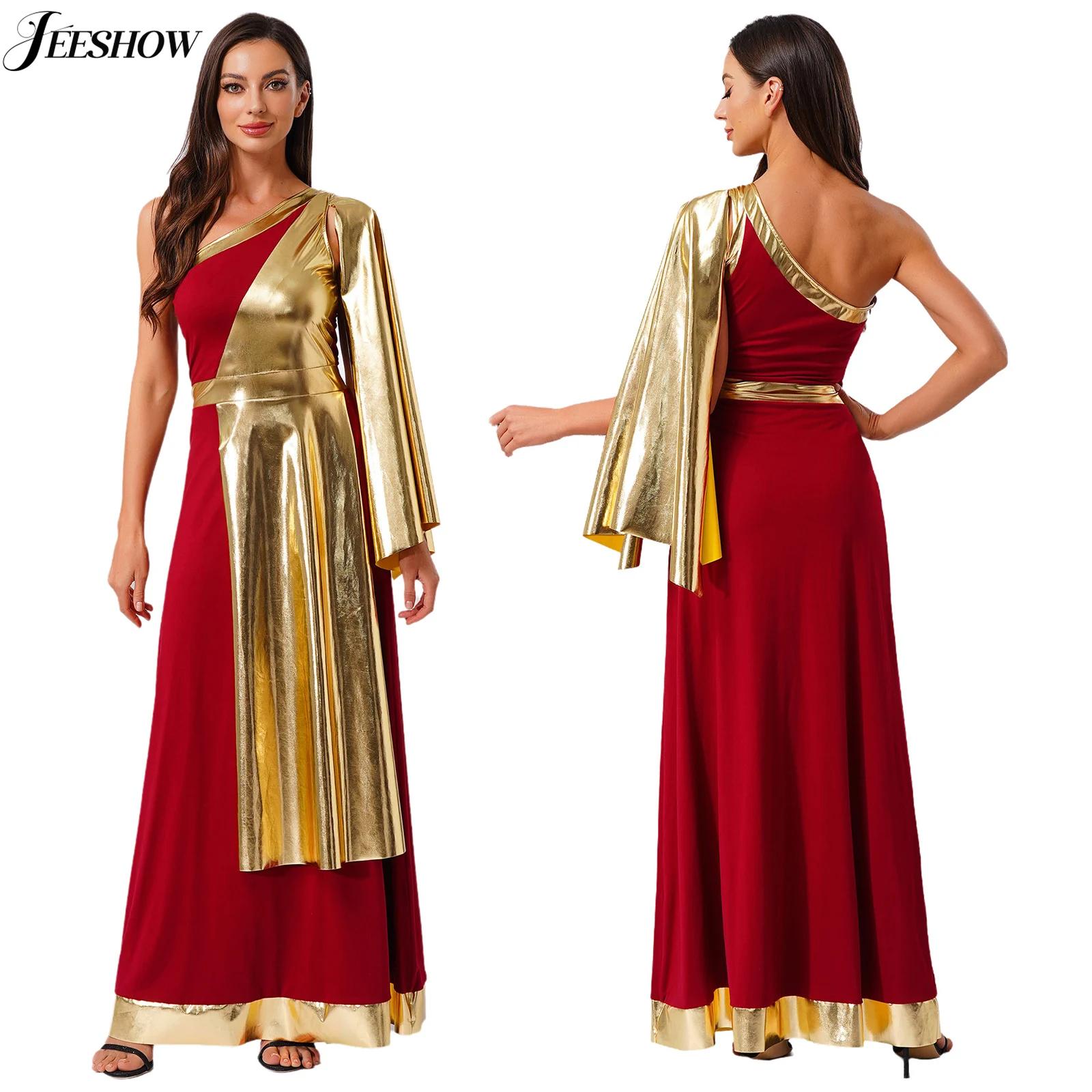 Off Shoulder Top - Womens Ancient Greek Tunic Dress Halloween