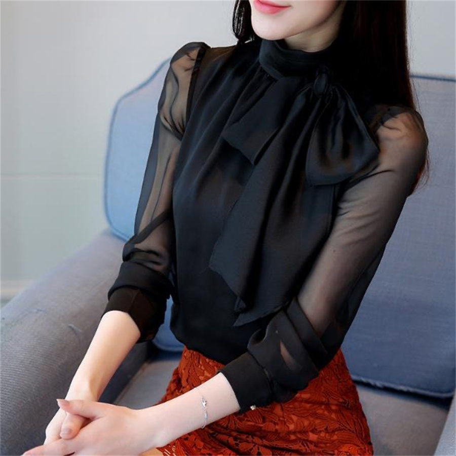 Wrap Blouse Chiffon - New Summer Fashion Tunic Women Blouse