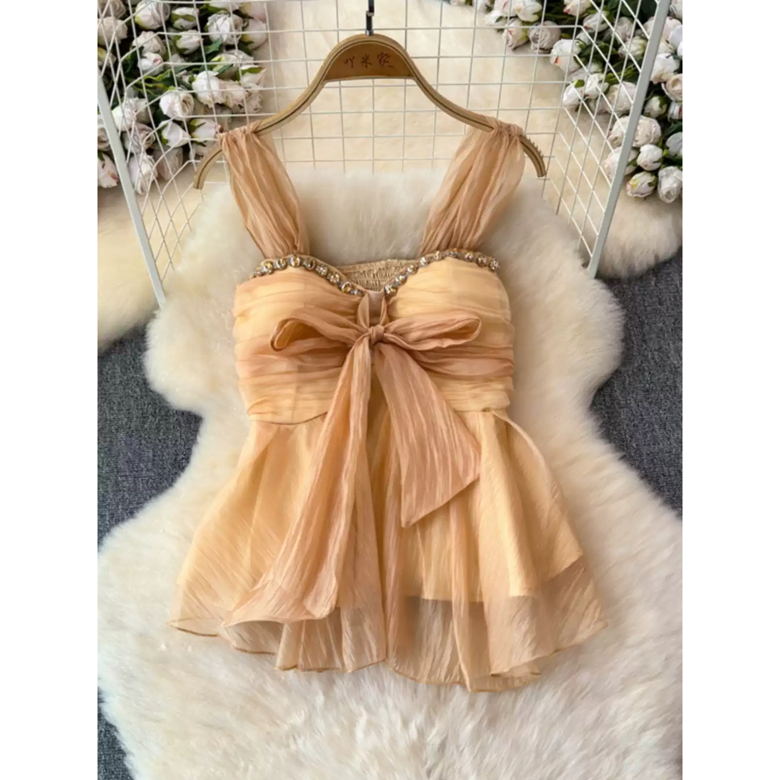 Sweet Ele Spring 2025 Embellie - Wrap Blouse Chiffon reseña y precio
