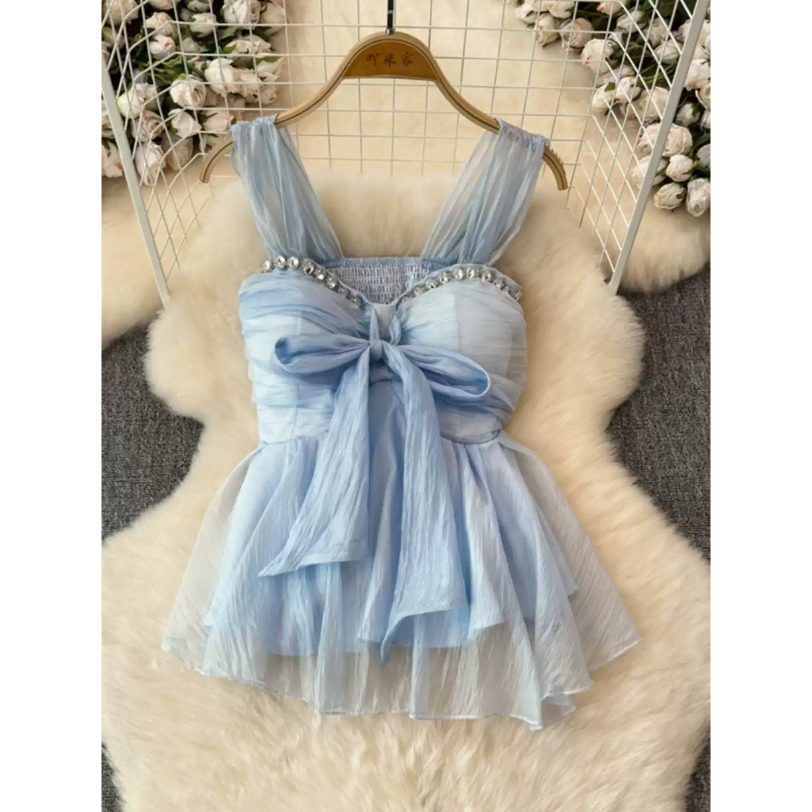 Sweet Ele Spring 2025 Embellie - Wrap Blouse Chiffon reseña y precio