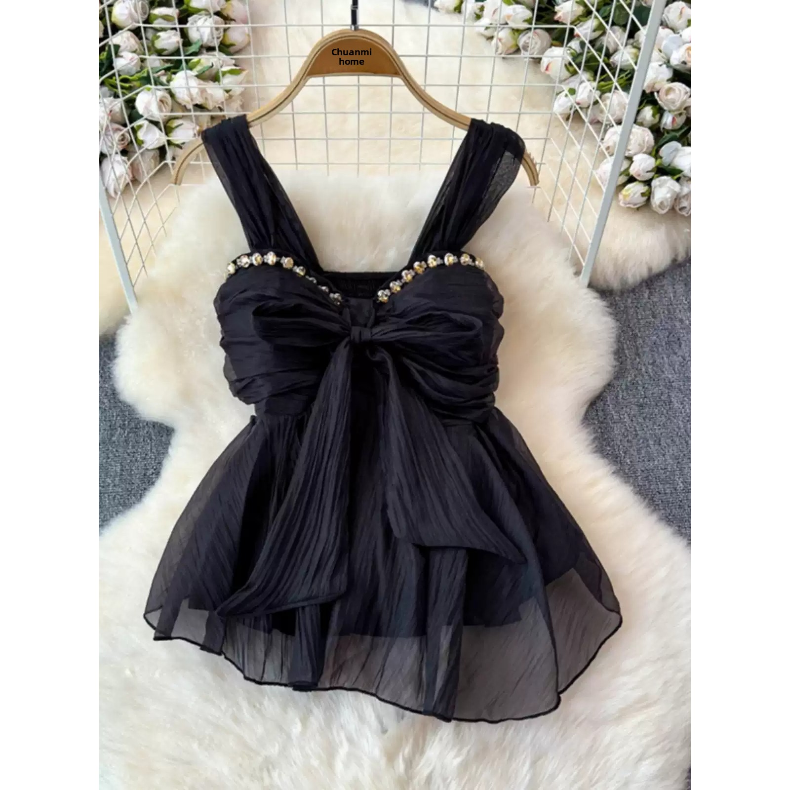 Sweet Ele Spring 2025 Embellie - Wrap Blouse Chiffon reseña y precio