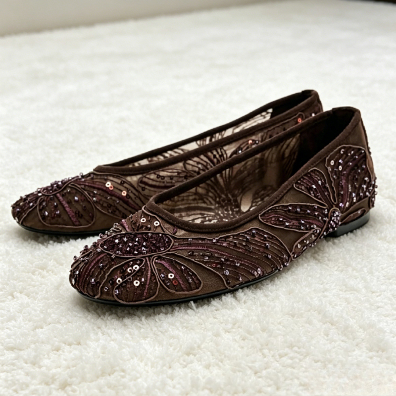 Luxury Designer Ballet Flats f - Women Fashion Heels reseña y precio