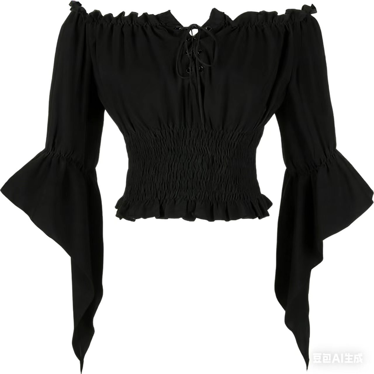 Renaissance Medieval Aristocra - Off Shoulder Top reseña y precio