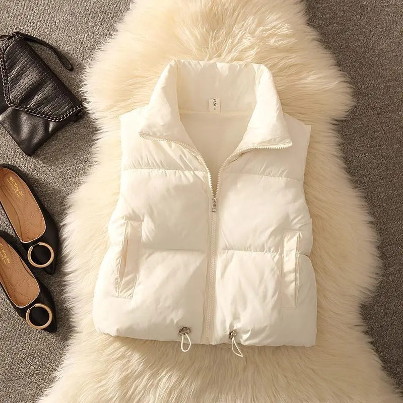 Women's Padded Puffer Sleevele - Puffer Vest Fashion Women reseña y precio
