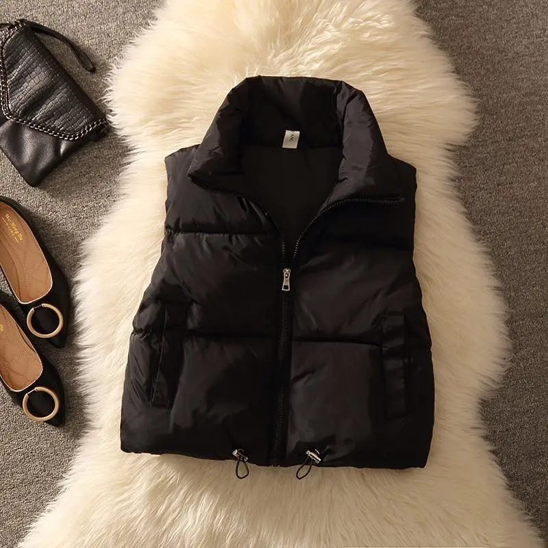 Women's Padded Puffer Sleevele - Puffer Vest Fashion Women reseña y precio