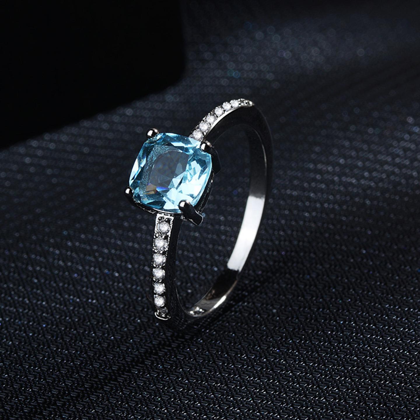 Luxury Color Gem Ring for Wome - Women'S Fashion London reseña y precio