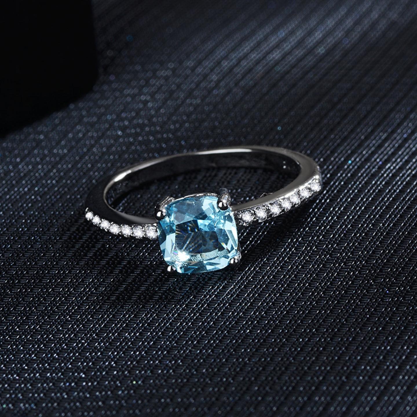 Luxury Color Gem Ring for Wome - Women'S Fashion London reseña y precio