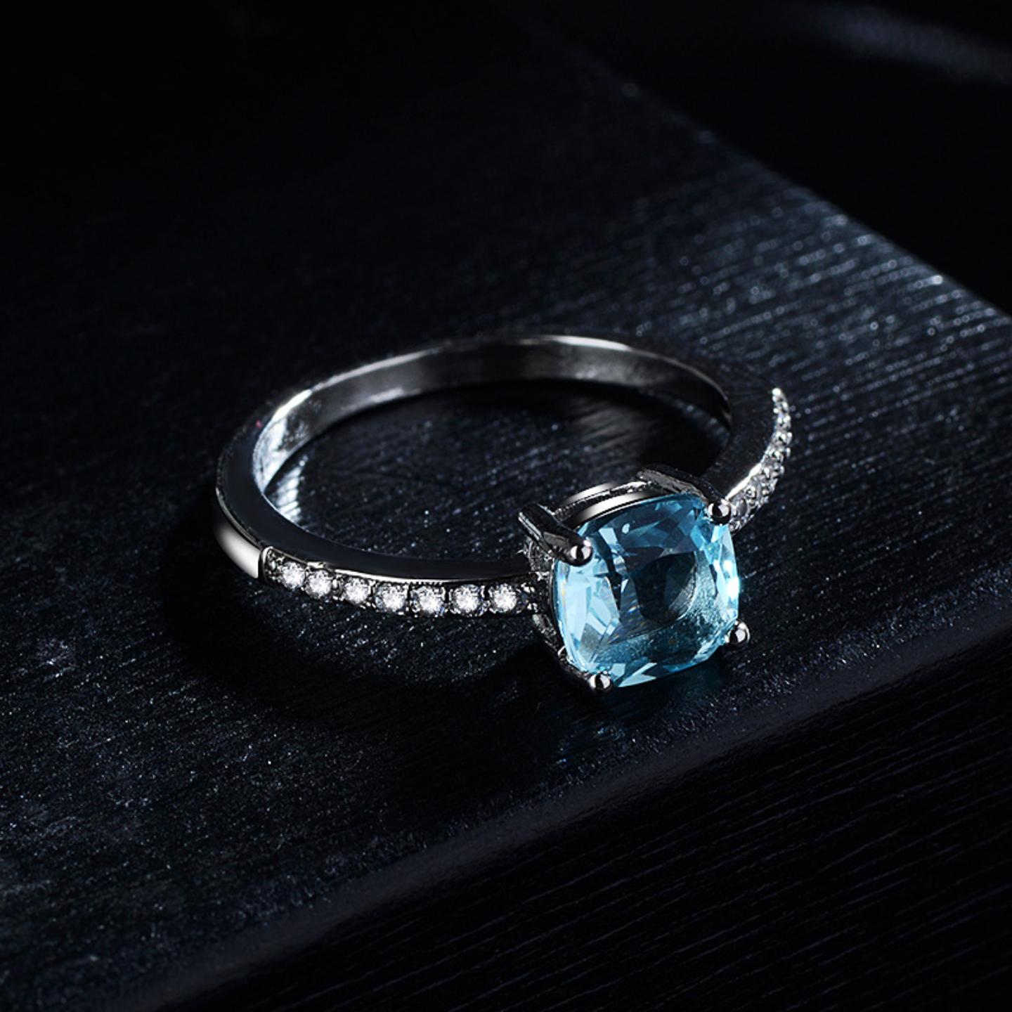 Luxury Color Gem Ring for Wome - Women'S Fashion London reseña y precio