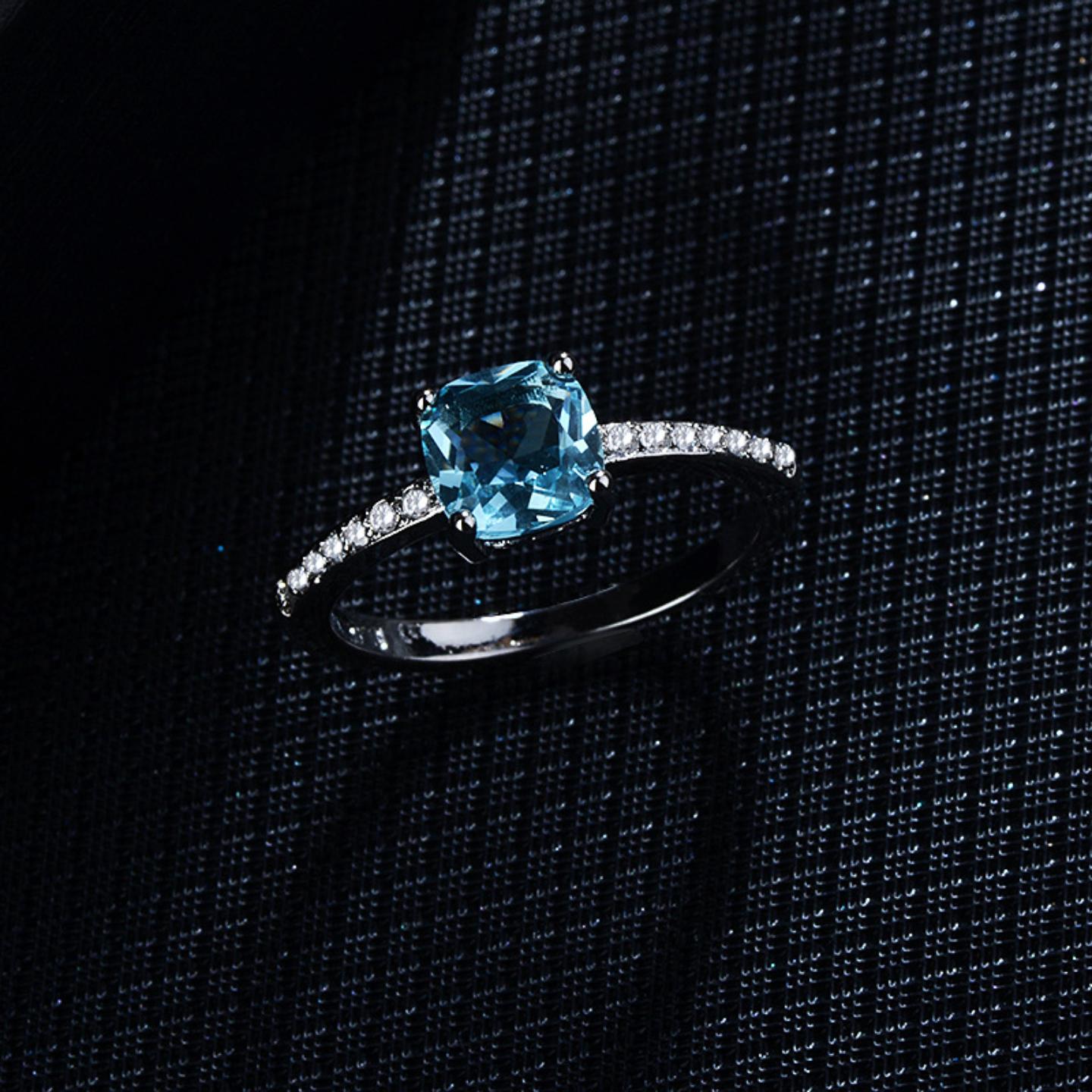 Luxury Color Gem Ring for Wome - Women'S Fashion London reseña y precio