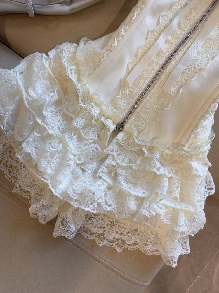 Cute Desire Lace Bustier Top H - Lace Trim Cami reseña y precio