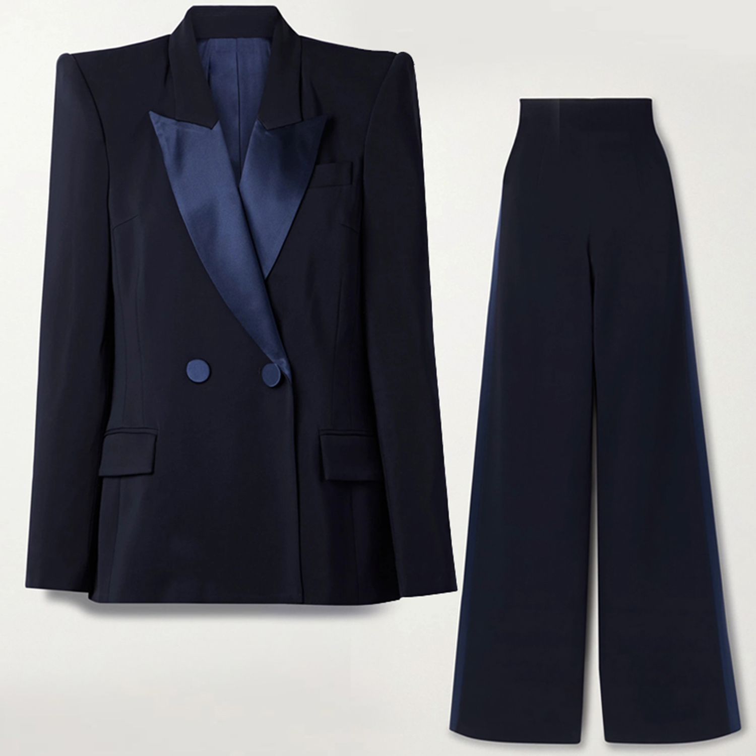 Allingentle Deep Blue Lapel Wo - Women'S Fashion Blazer reseña y precio