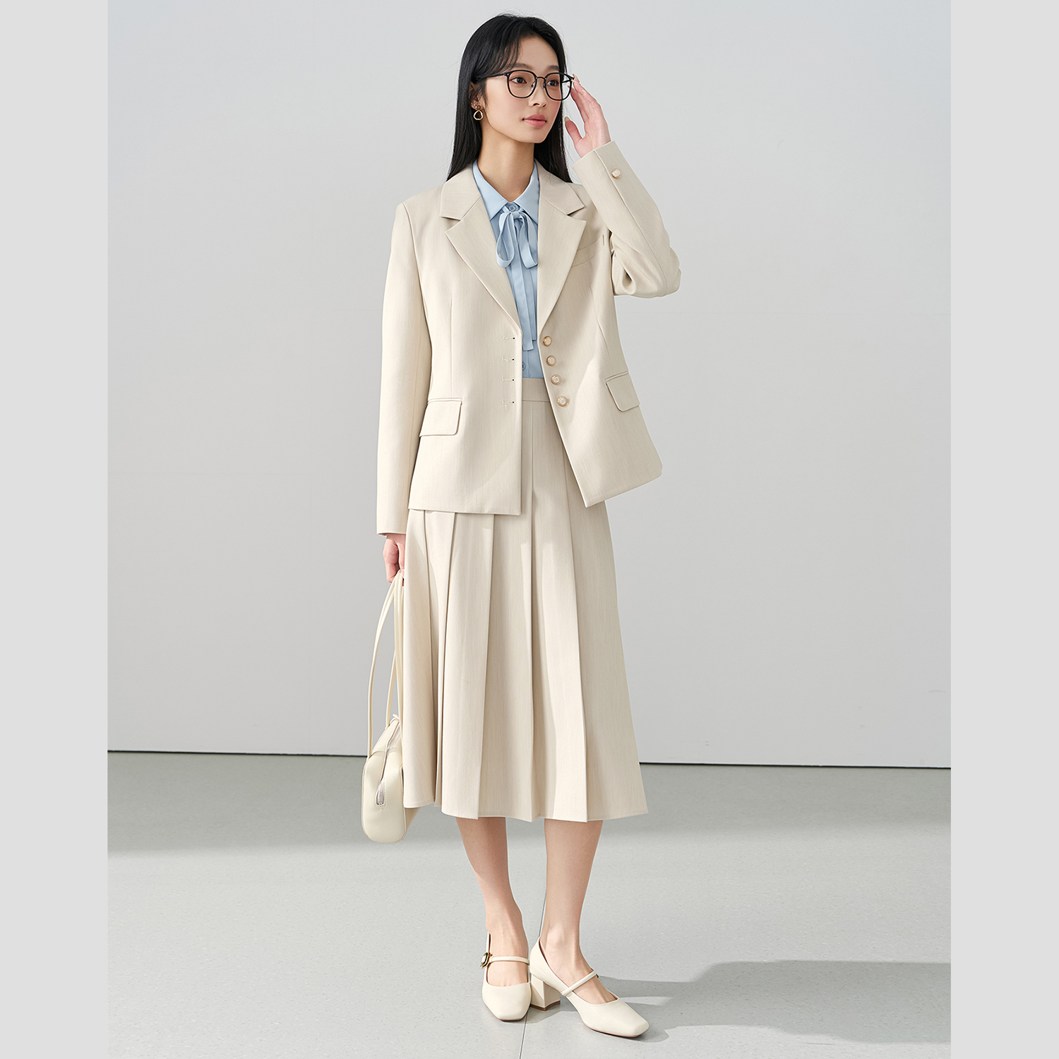 Allingentle Skirt Suit Women's - Women'S Fashion Blazer reseña y precio