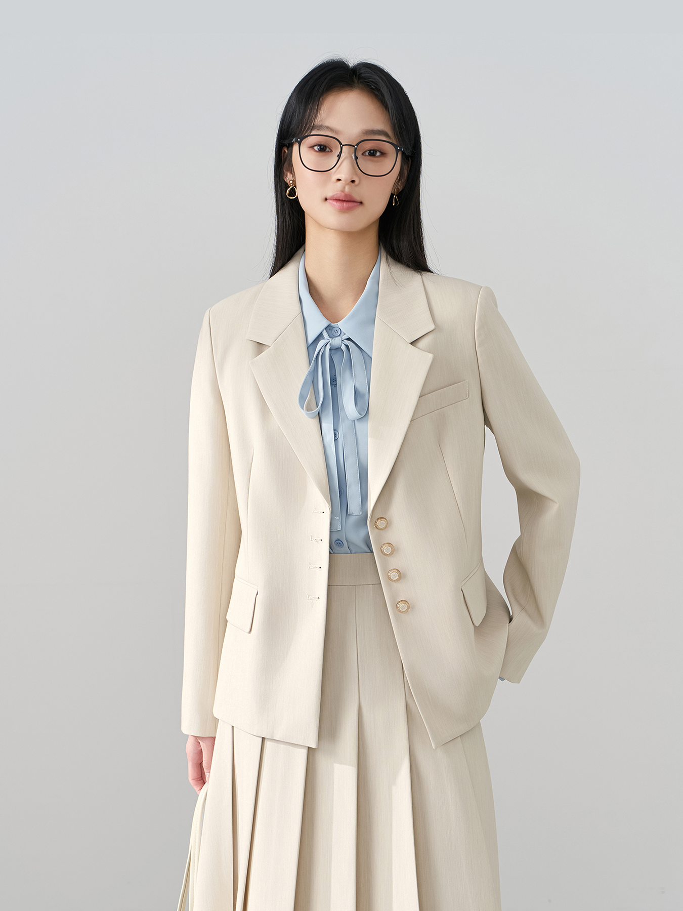 Allingentle Skirt Suit Women's - Women'S Fashion Blazer reseña y precio