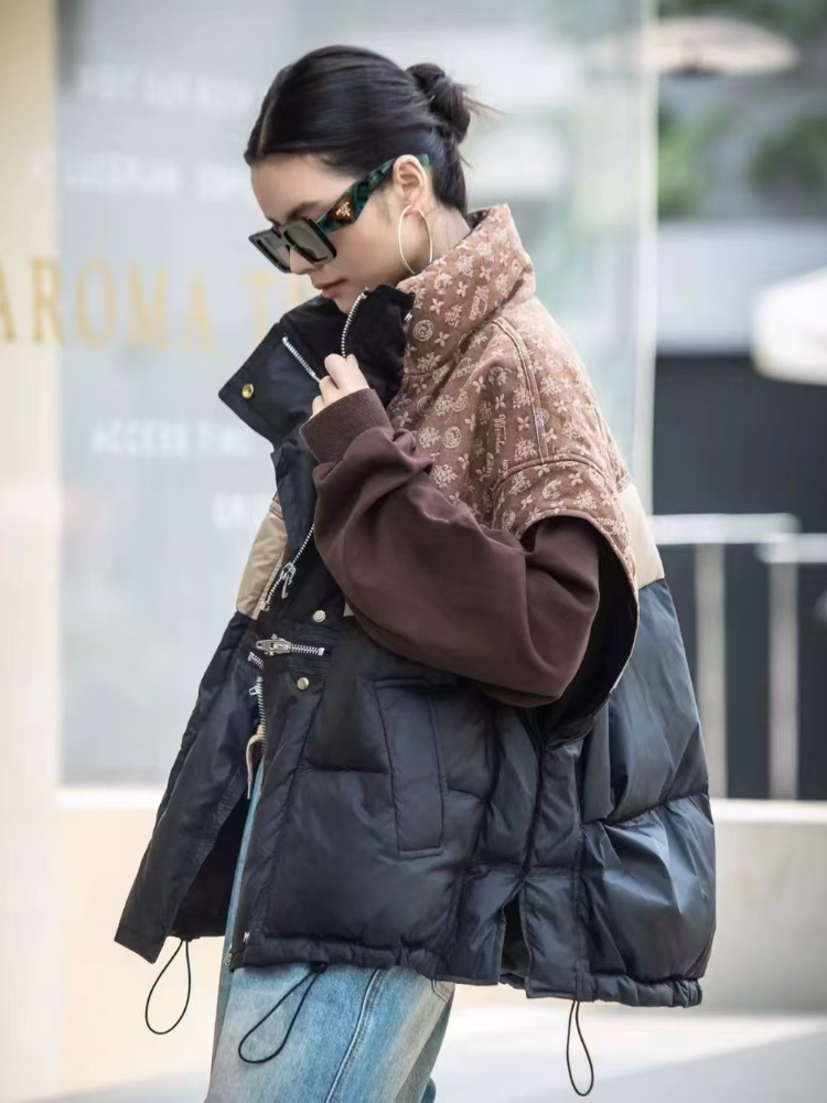 Fashion Retro Down Jacket Vest - Puffer Vest Fashion Women reseña y precio