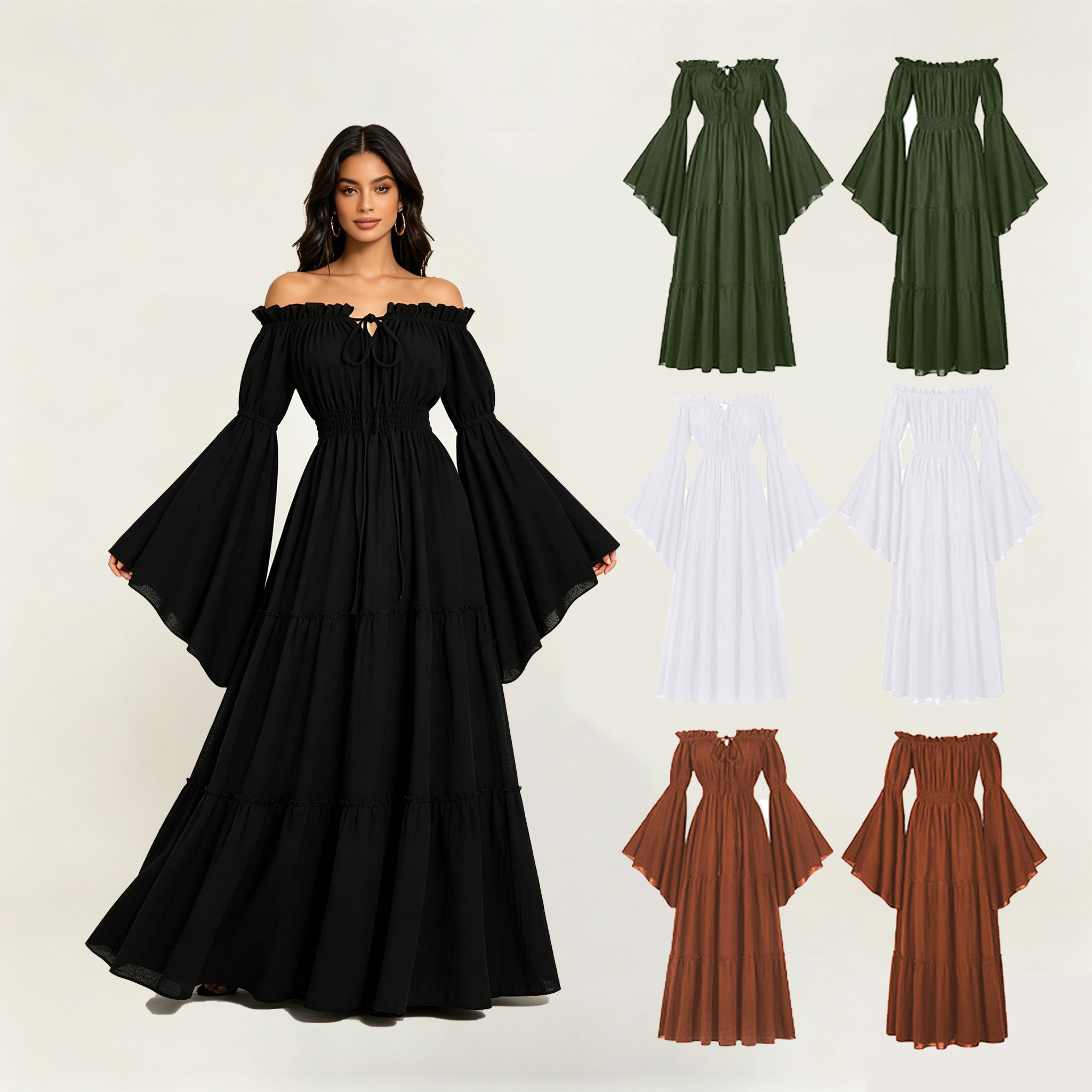 Christmas and Halloween costum - Off Shoulder Top reseña y precio