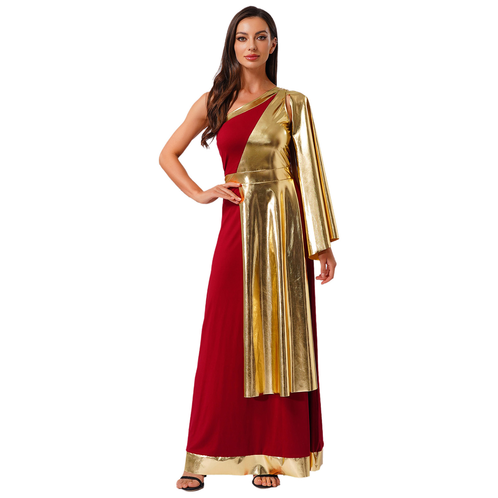 Womens Ancient Greek Tunic Dre - Off Shoulder Top reseña y precio