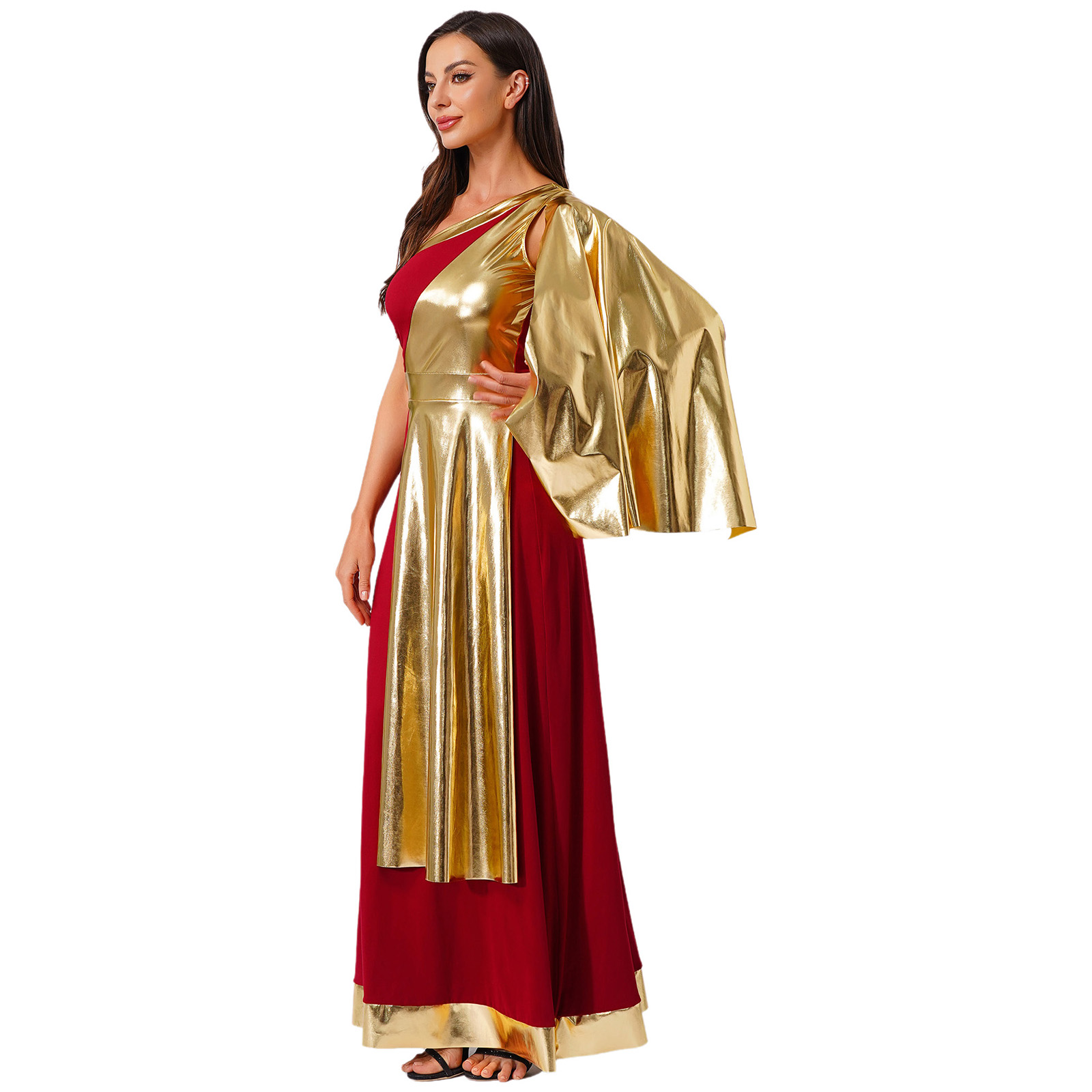 Womens Ancient Greek Tunic Dre - Off Shoulder Top reseña y precio