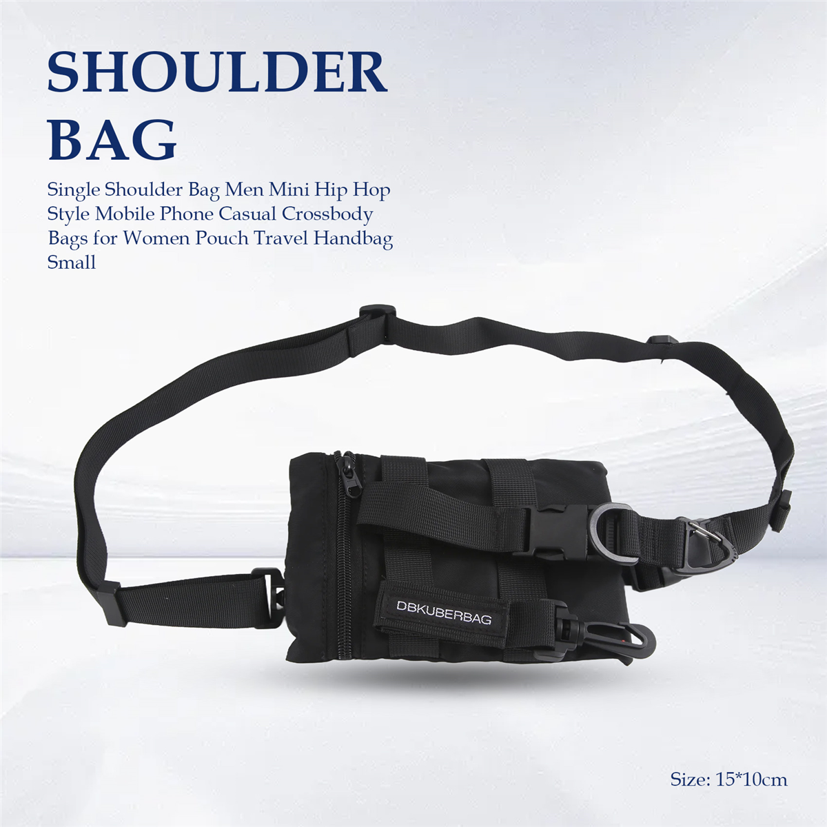ABQR Single Shoulder Bag Men M - Crossbody Bag Women reseña y precio