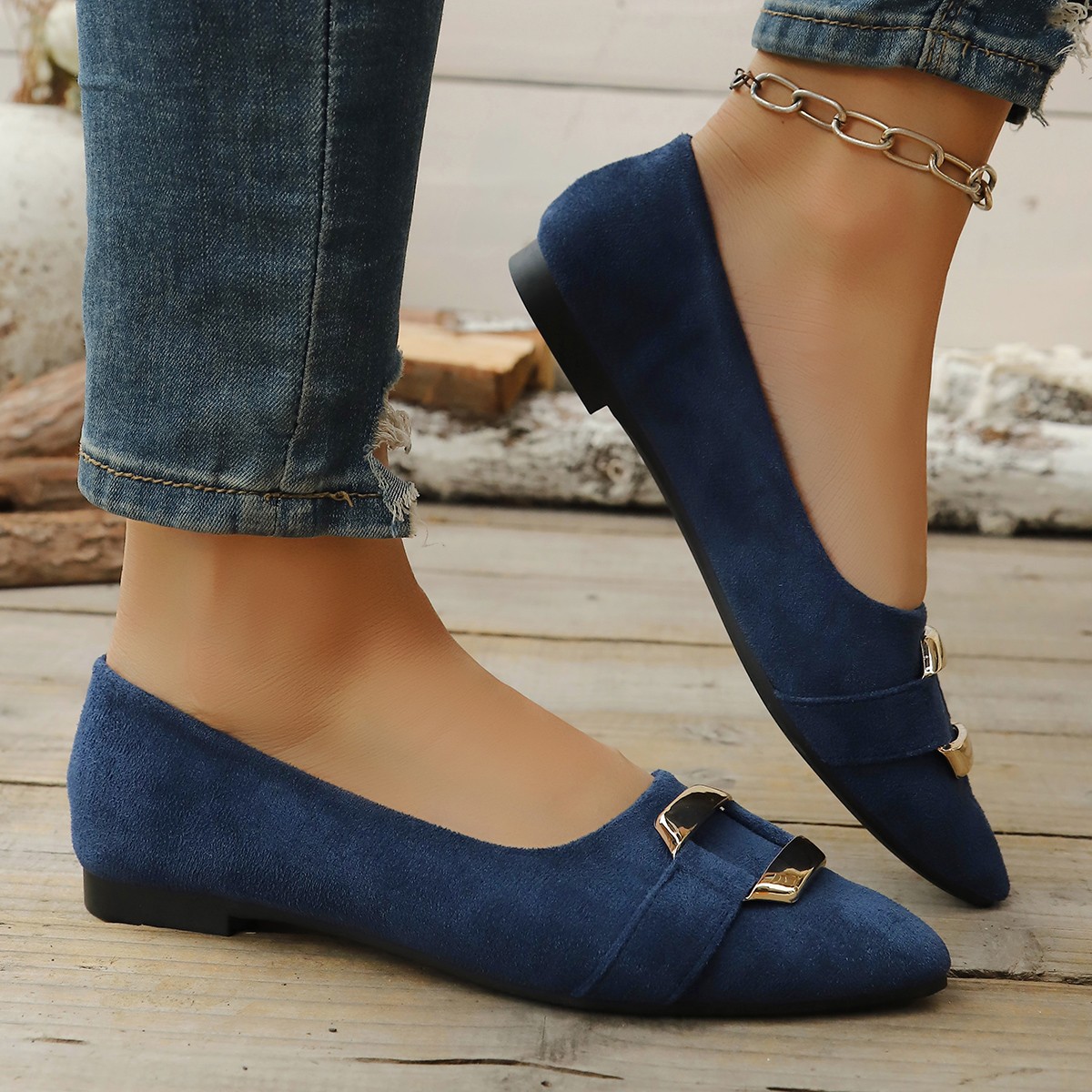 Spring and Autumn Elegant Poin - Women Fashion Heels reseña y precio