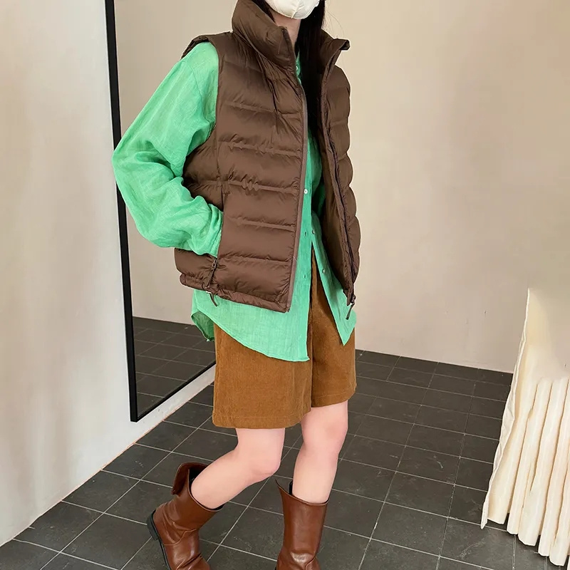 2025 New Puff Vest Women Winte - Puffer Vest Fashion Women reseña y precio