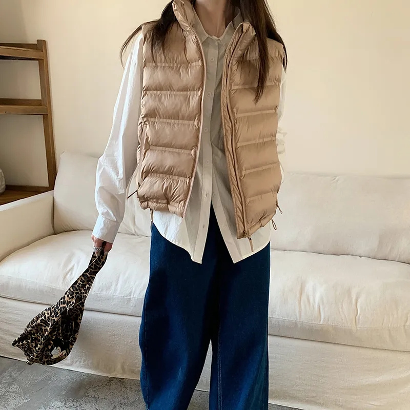 2025 New Puff Vest Women Winte - Puffer Vest Fashion Women reseña y precio