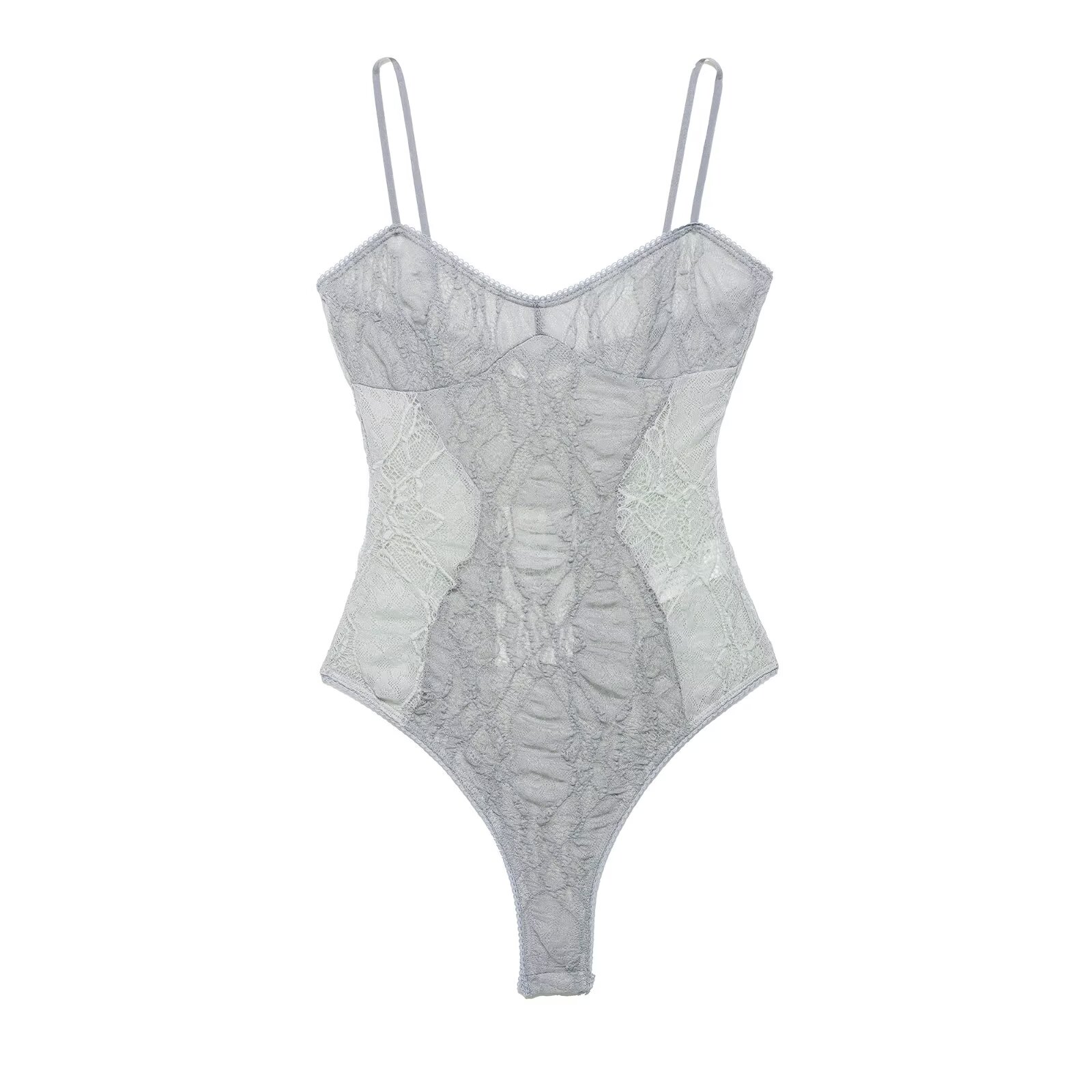 KLKXMYT Women Lace Patchwork B - Lace Trim Cami reseña y precio