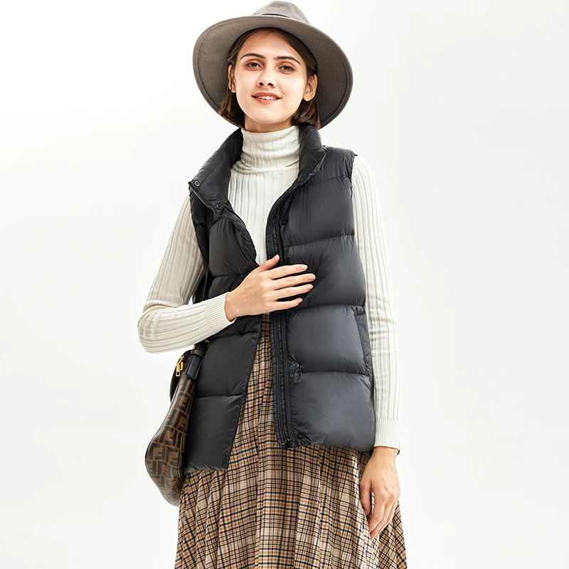 2024 New Female Fashion Short  - Puffer Vest Fashion Women reseña y precio
