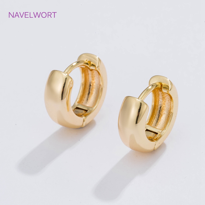 6 Sizes Gold Plated Circle Hoo - Women Fashion Jewellery reseña y precio