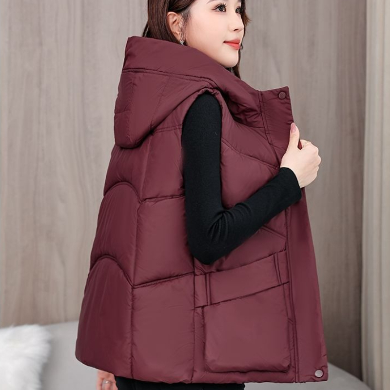 Winter 2026 Fashionable Oversi - Puffer Vest Fashion Women reseña y precio