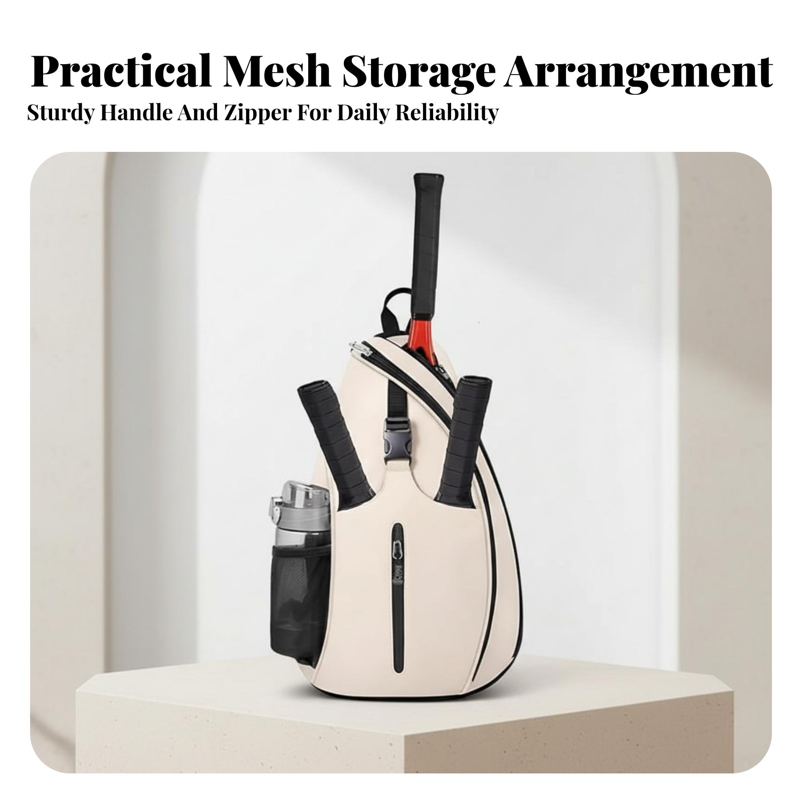 Pickleball Backpack Sturdy Bad - Crossbody Bag Women reseña y precio