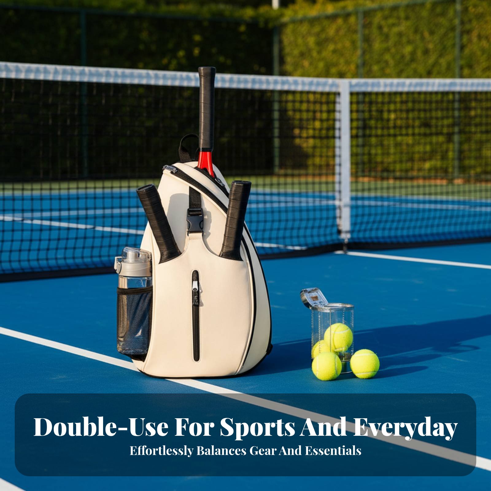 Pickleball Backpack Sturdy Bad - Crossbody Bag Women reseña y precio