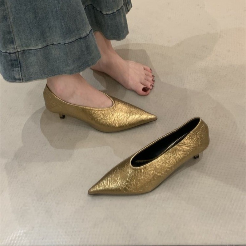 2025 Autumn New Commuter Wind  - Women Fashion Heels reseña y precio