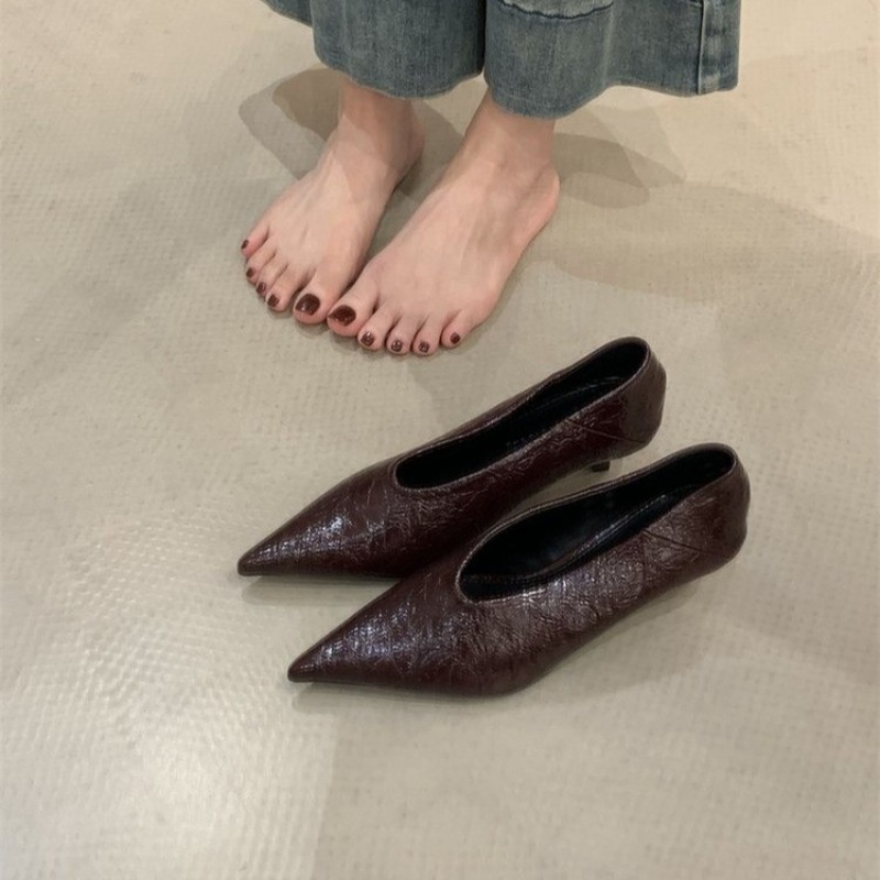 2025 Autumn New Commuter Wind  - Women Fashion Heels reseña y precio