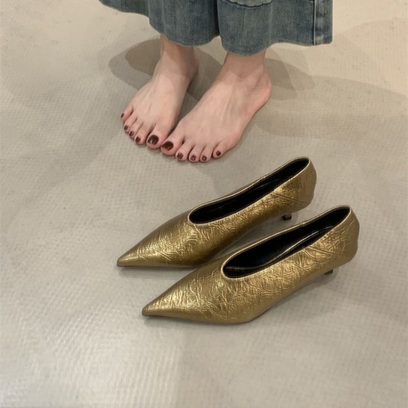 2025 Autumn New Commuter Wind  - Women Fashion Heels reseña y precio