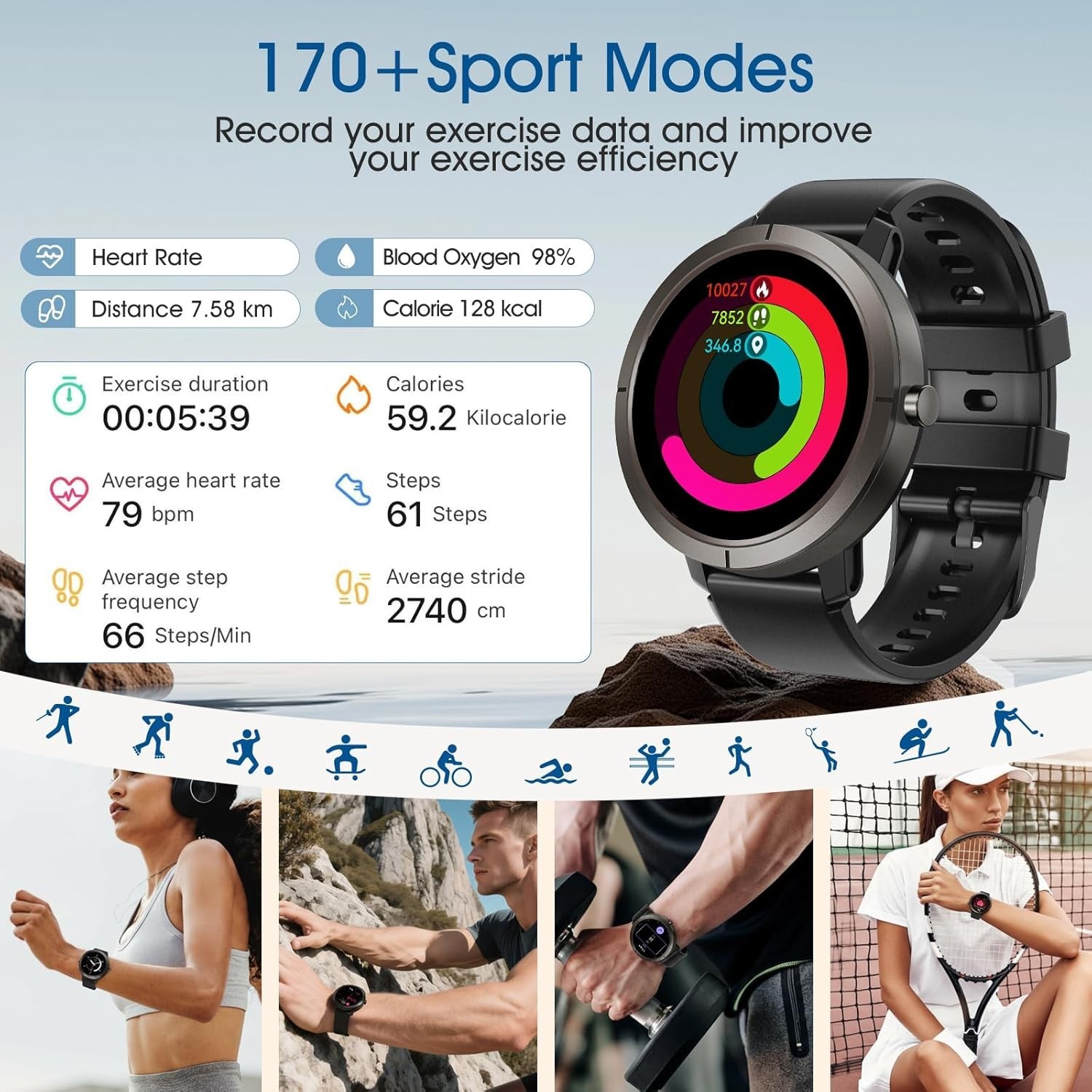 MoriTech GPS Smart Watch AMOLE - Women'S Fashion Retailers reseña y precio