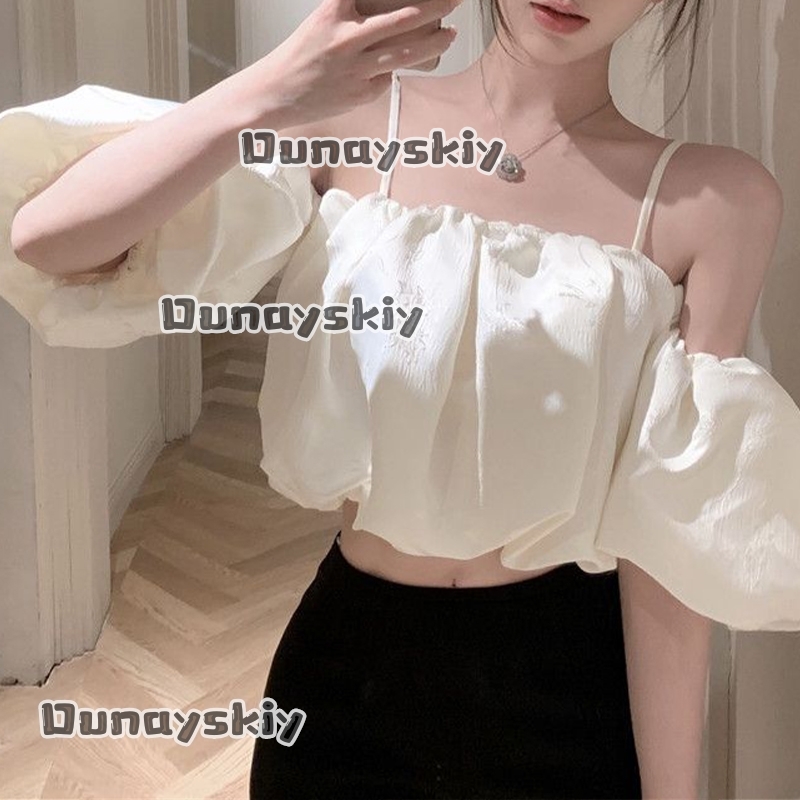 aBc01Hoshi Kirara Roro Cosplay - Off Shoulder Top reseña y precio