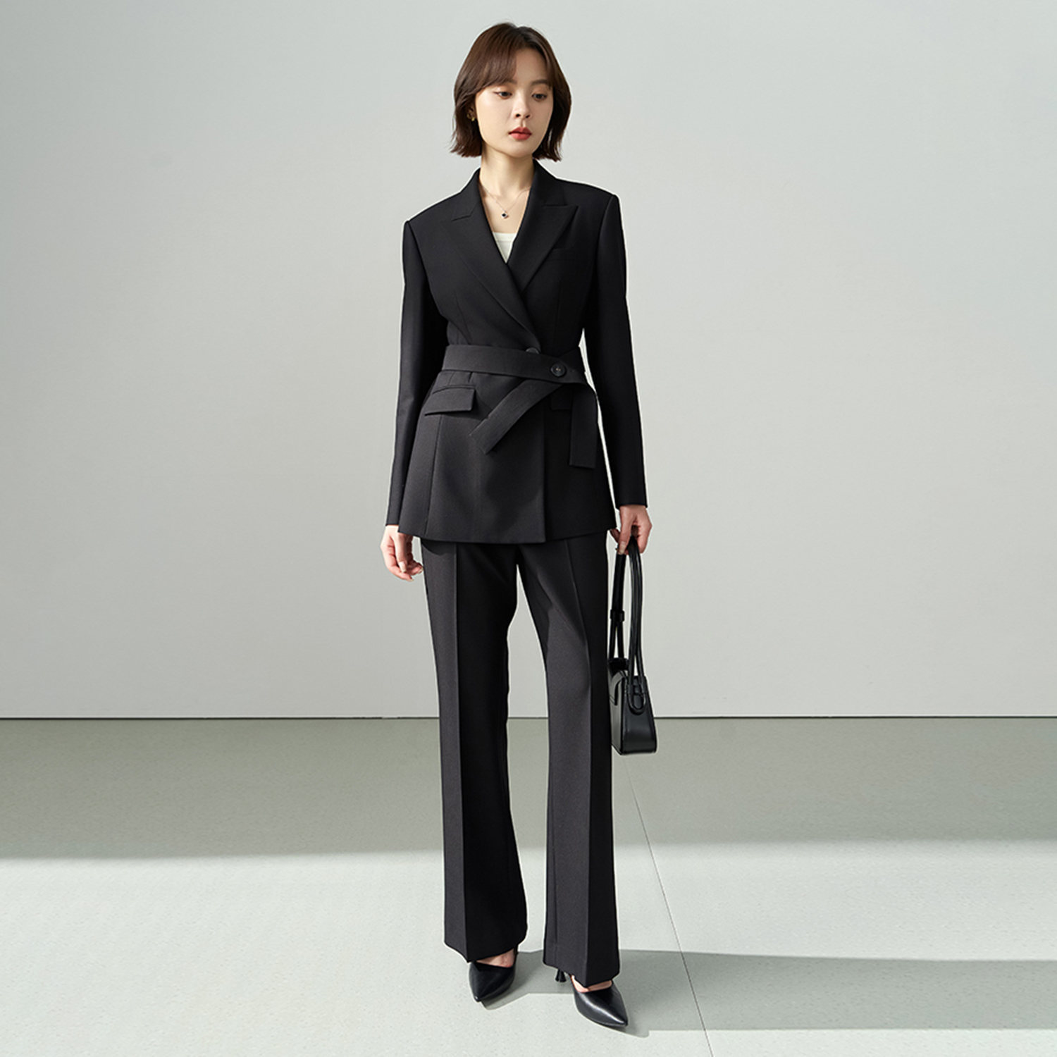Allingentle Ivory Women's 2 Pi - Women'S Fashion Blazer reseña y precio