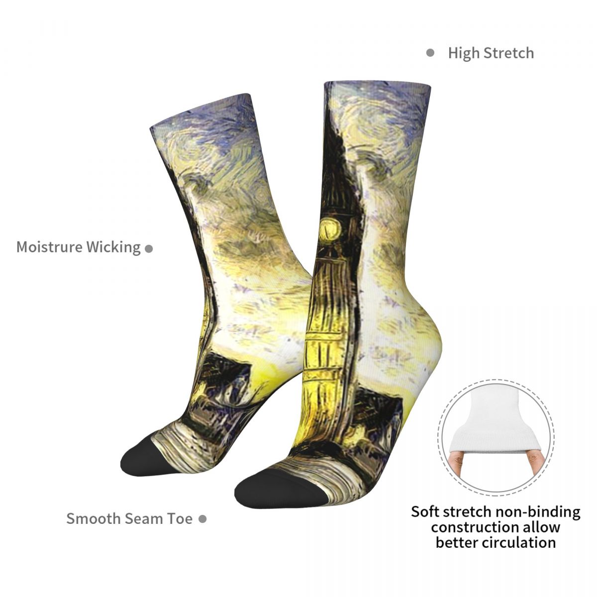 All Seasons Crew Stockings Col - Women'S Fashion London reseña y precio