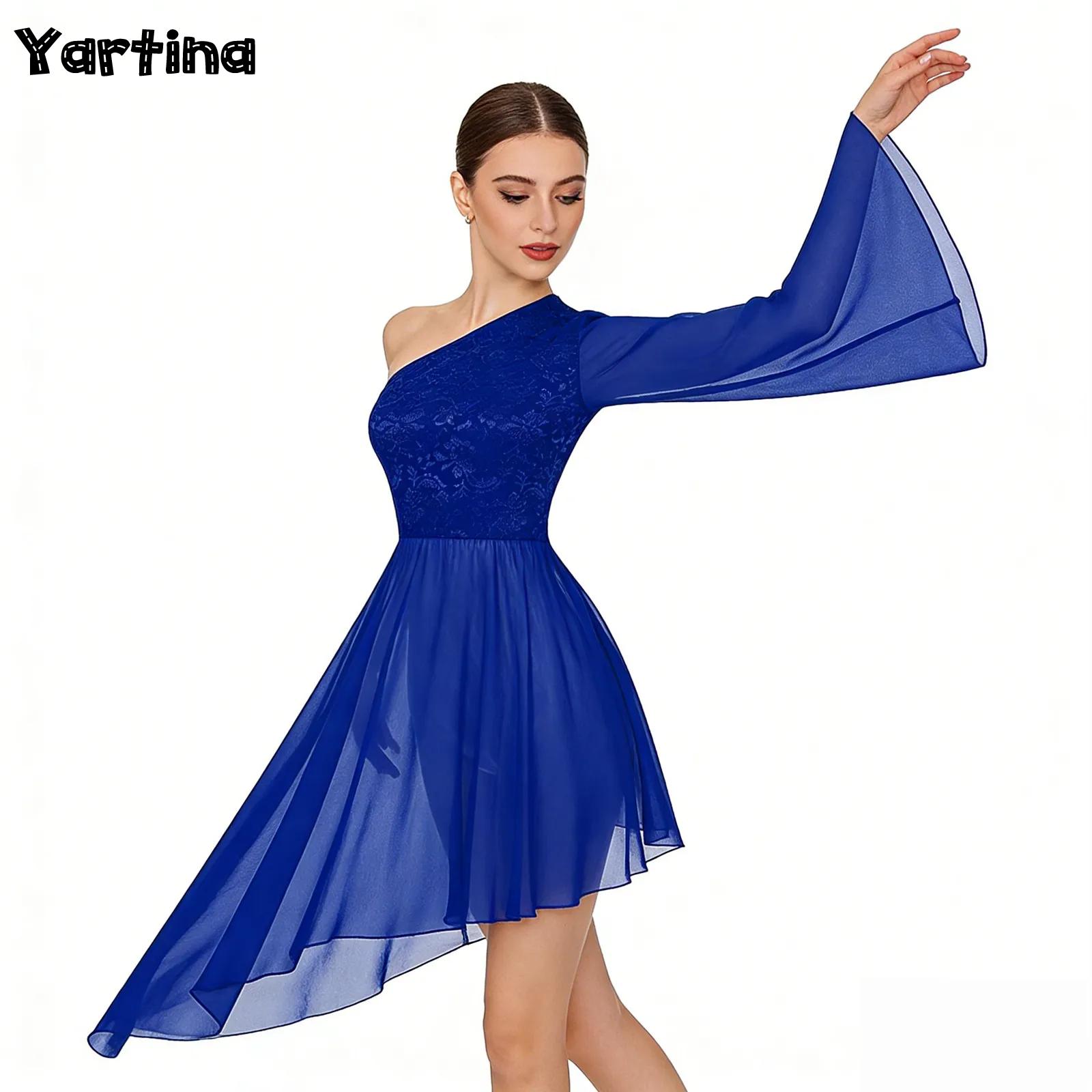 Womens Liturgical Praise Balle - Wrap Blouse Chiffon reseña y precio