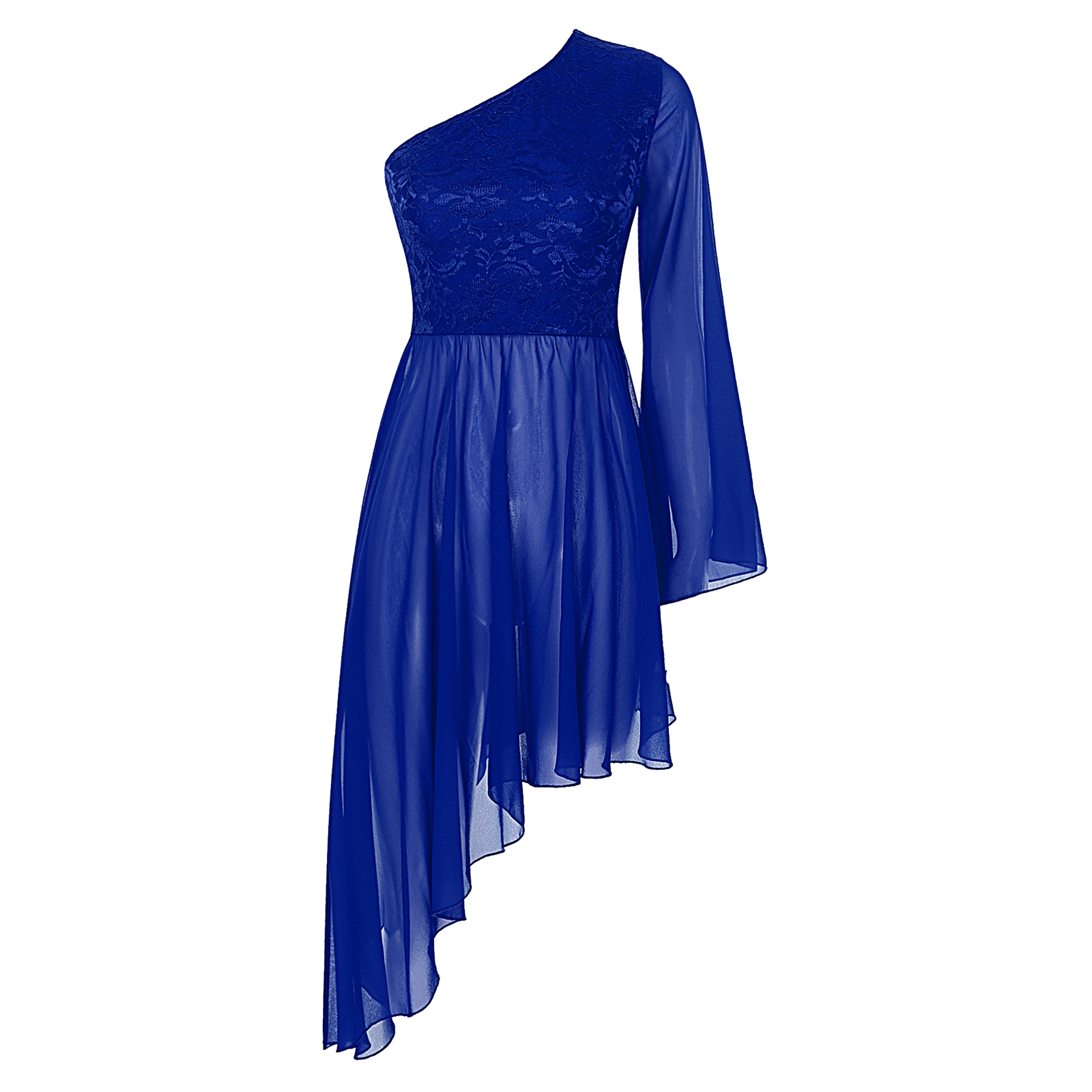 Womens Liturgical Praise Balle - Wrap Blouse Chiffon reseña y precio