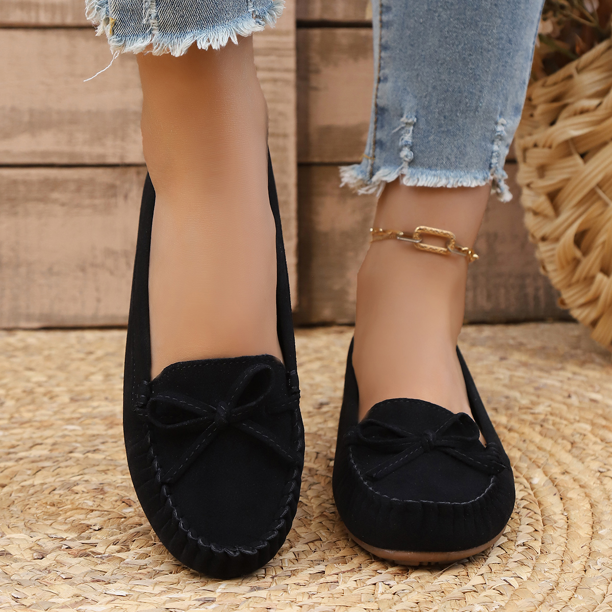 Spring and Autumn Elegant Roun - Women Fashion Heels reseña y precio