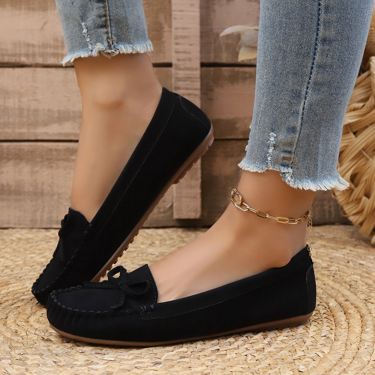 Spring and Autumn Elegant Roun - Women Fashion Heels reseña y precio