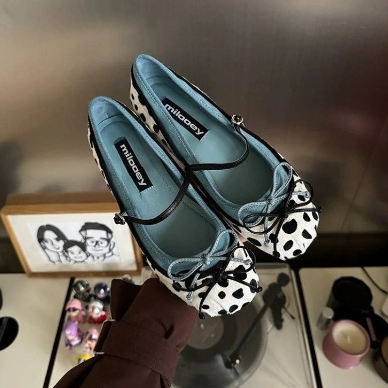 2026French Flat Bottomed Rotun - Women Fashion Heels reseña y precio
