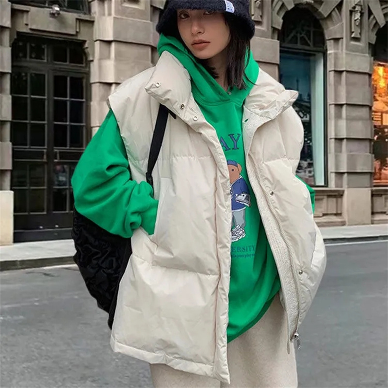 2024 New Korean Winter Jackets - Puffer Vest Fashion Women reseña y precio