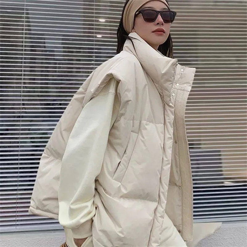 2024 New Korean Winter Jackets - Puffer Vest Fashion Women reseña y precio