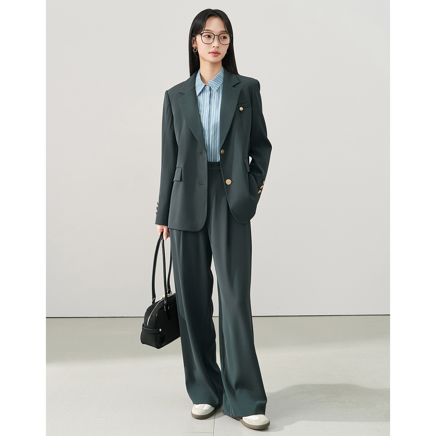 Allingentle Loose Fit Women's  - Women'S Fashion Blazer reseña y precio
