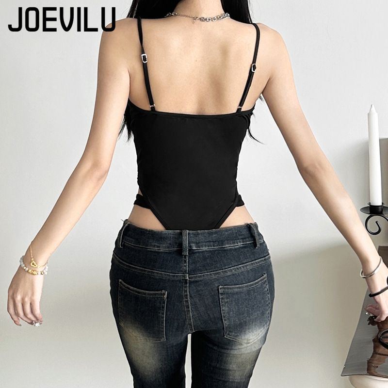 Sexy Women Bodysuit Cut Out Bo - Lace Trim Cami reseña y precio