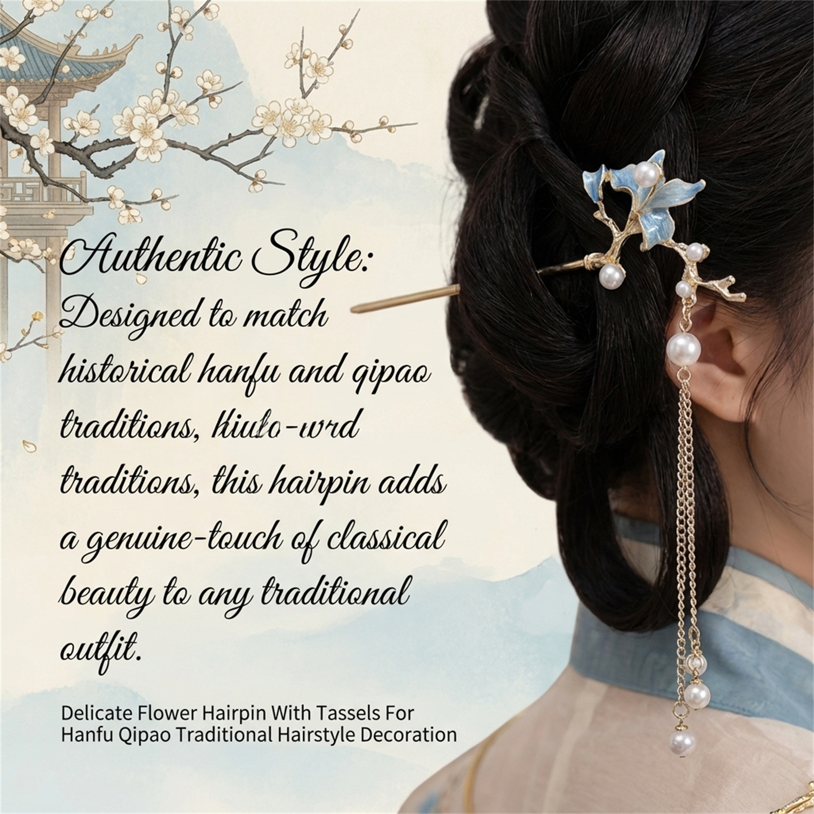 New Chinese Style Antique Hair - Women Fashion Jewellery reseña y precio