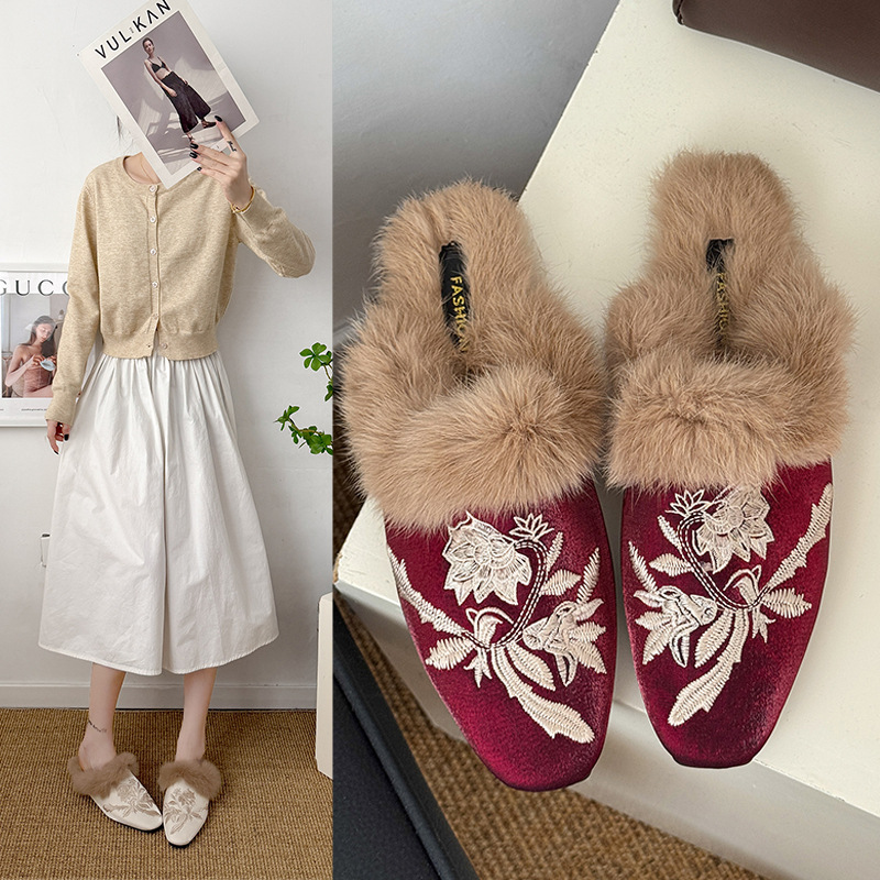 Large Size Women's Half Slippe - Women'S Fashion Winter 2026 reseña y precio