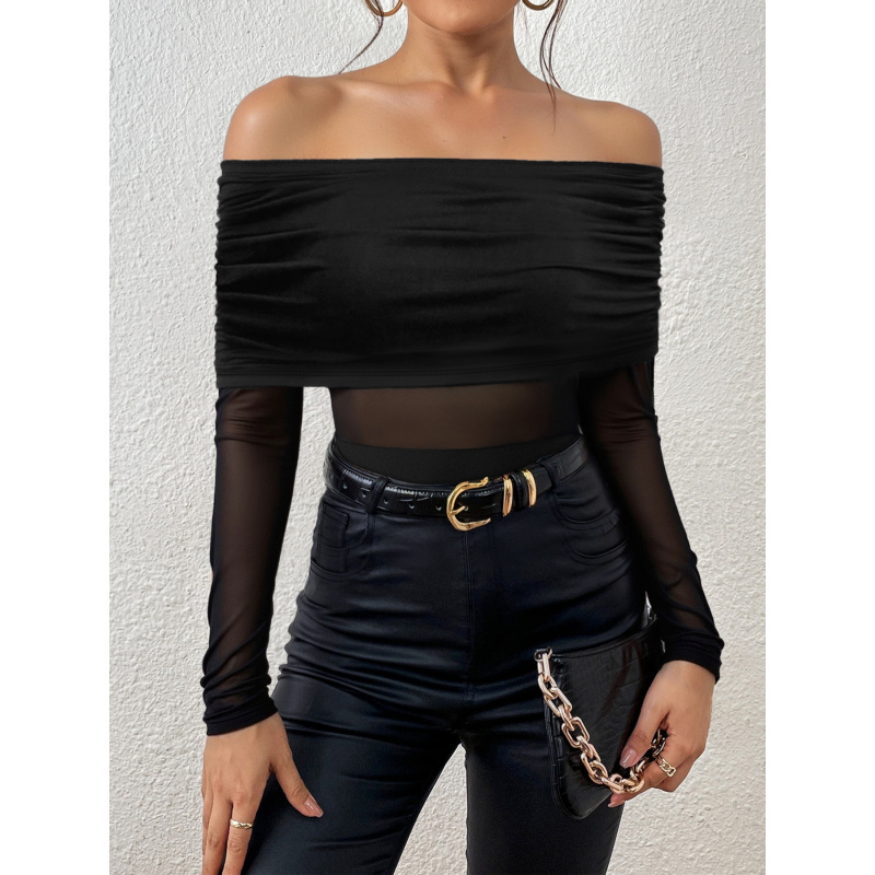 Spring And Autumn Off-Shoulder - Off Shoulder Top reseña y precio